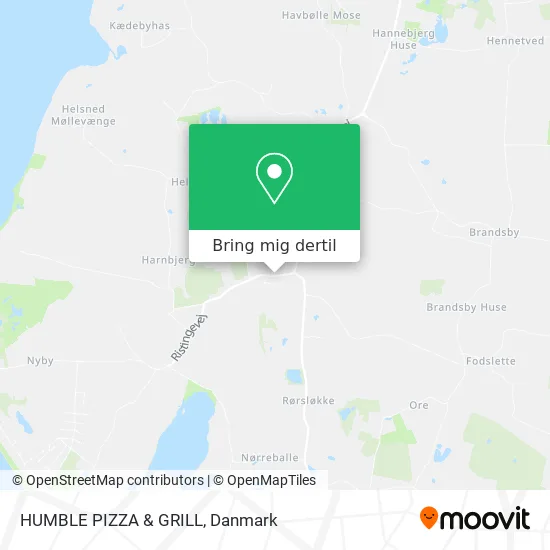 HUMBLE PIZZA & GRILL kort