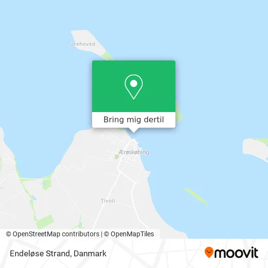 Endeløse Strand kort