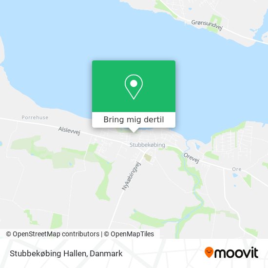 Stubbekøbing Hallen kort