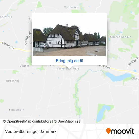 Vester-Skerninge kort