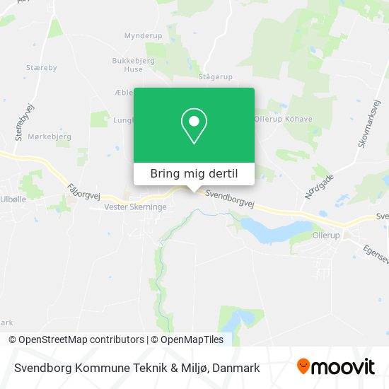 Svendborg Kommune Teknik & Miljø kort