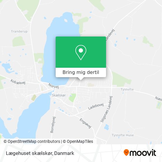 Lægehuset skælskør kort