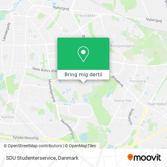 SDU Studenterservice kort