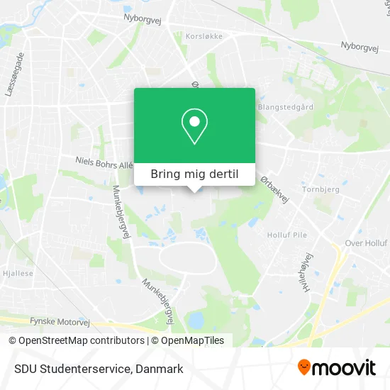 SDU Studenterservice kort