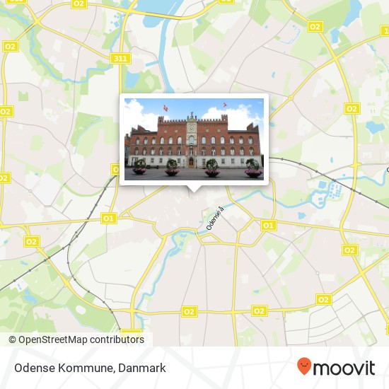 Odense Kommune kort