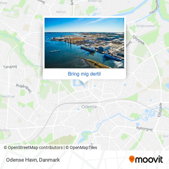 Odense Havn kort