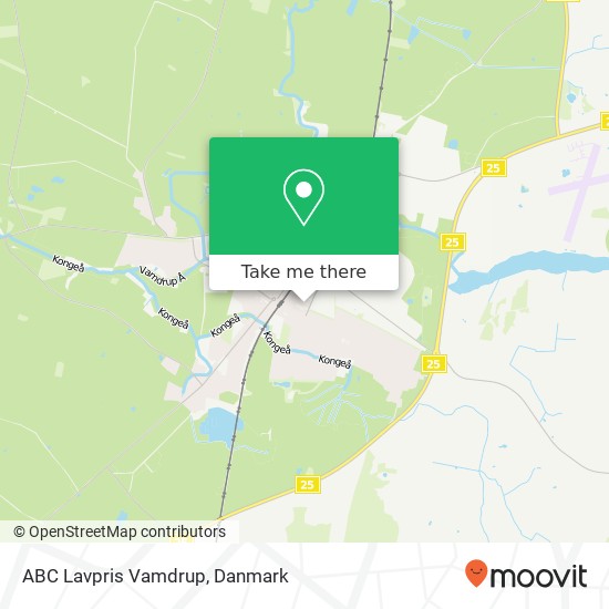 ABC Lavpris Vamdrup kort