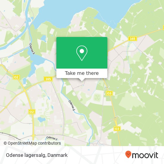 Odense lagersalg kort