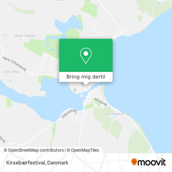 Kirsebærfestival kort