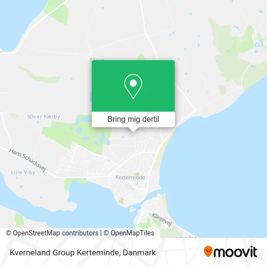 Kverneland Group Kerteminde kort