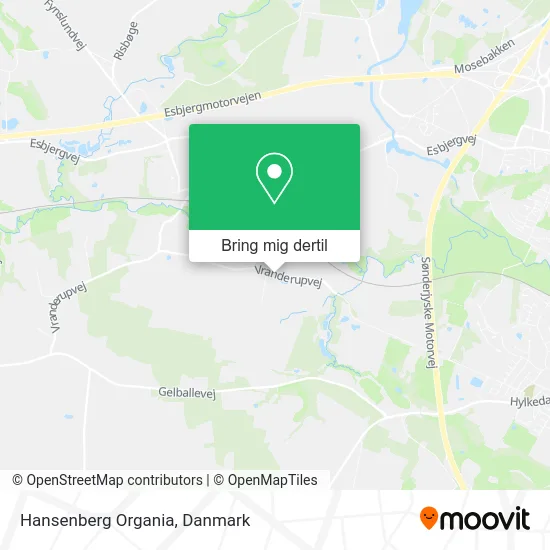 Hansenberg Organia kort