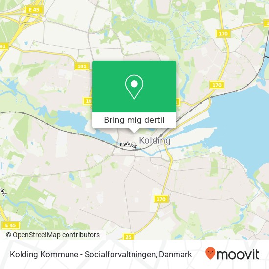 Kolding Kommune - Socialforvaltningen kort