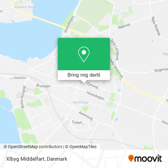 Xlbyg Middelfart kort