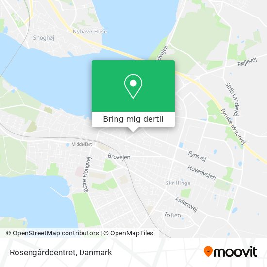 Rosengårdcentret kort