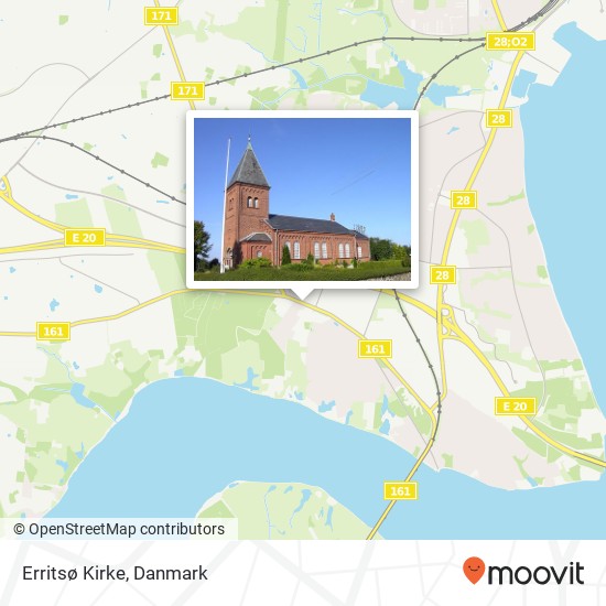 Erritsø Kirke kort