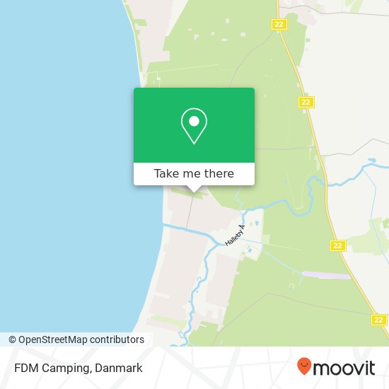 FDM Camping kort