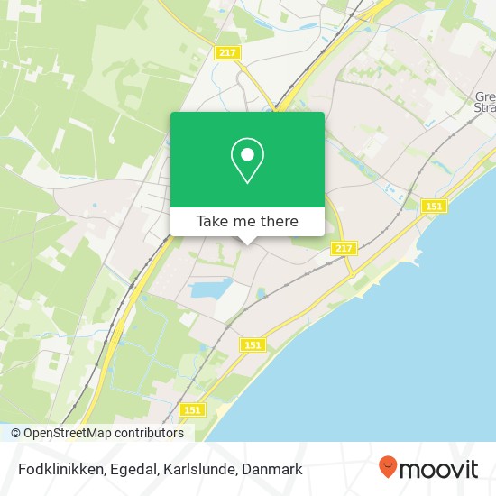 Fodklinikken, Egedal, Karlslunde kort