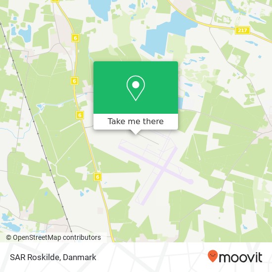 SAR Roskilde kort