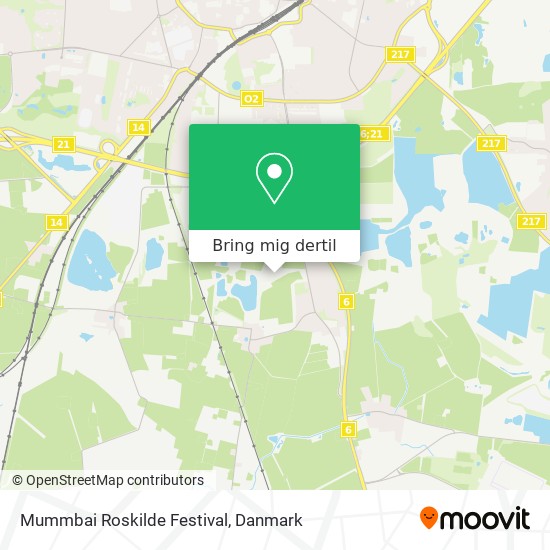 Mummbai Roskilde Festival kort