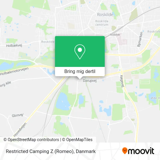 Restricted Camping Z (Romeo) kort