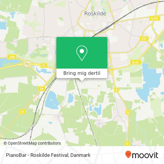 PianoBar - Roskilde Festival kort