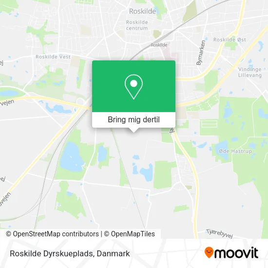 Roskilde Dyrskueplads kort