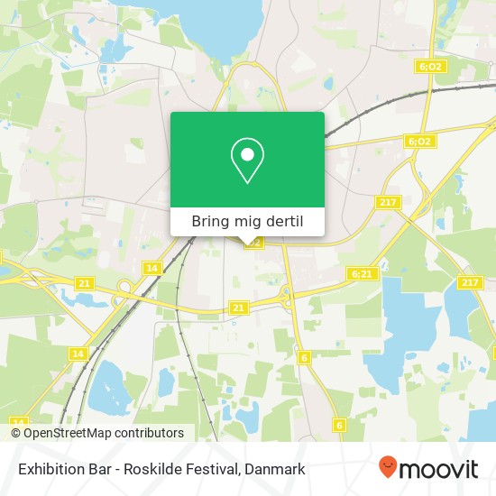 Exhibition Bar - Roskilde Festival kort