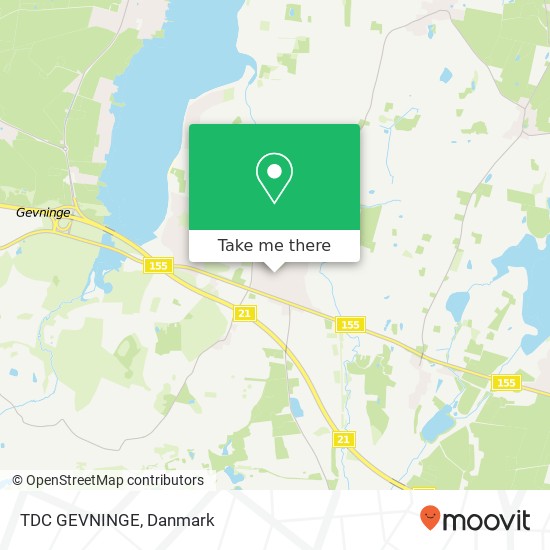 TDC GEVNINGE kort