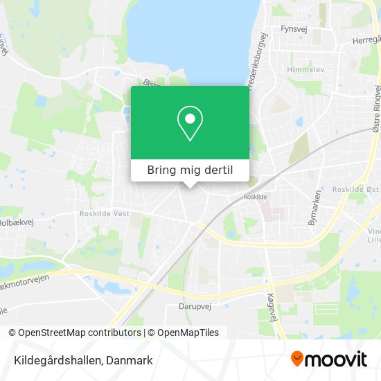 Kildegårdshallen kort