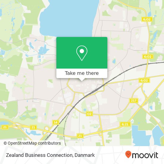 Zealand Business Connection kort