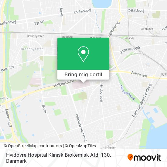 Hvidovre Hospital Klinisk Biokemisk Afd. 130 kort