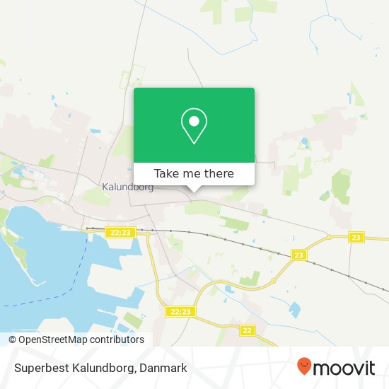 Superbest Kalundborg kort