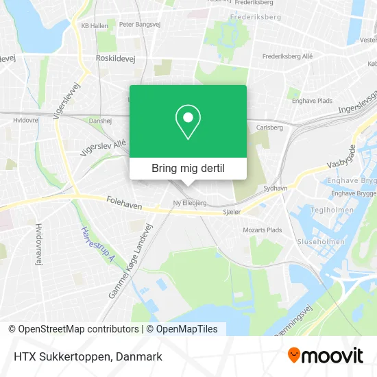 HTX Sukkertoppen kort