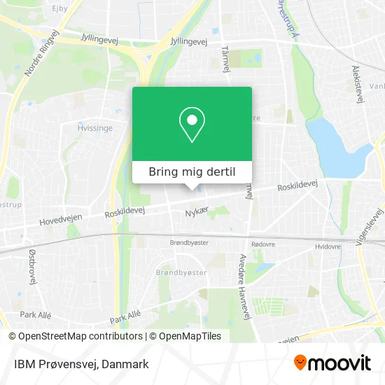 IBM Prøvensvej kort