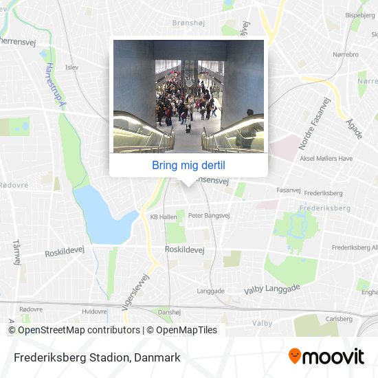 Vej til Frederiksberg Stadion Bus