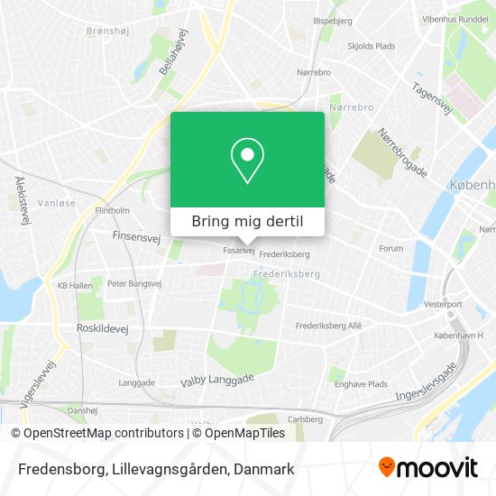 Fredensborg, Lillevagnsgården kort