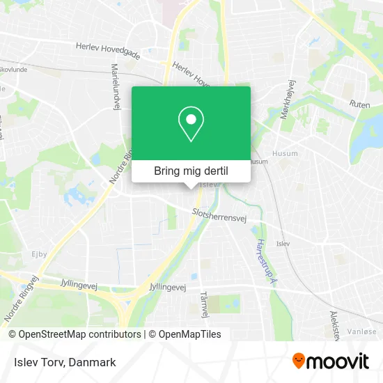 Islev Torv kort