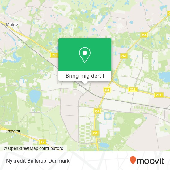 Nykredit Ballerup kort