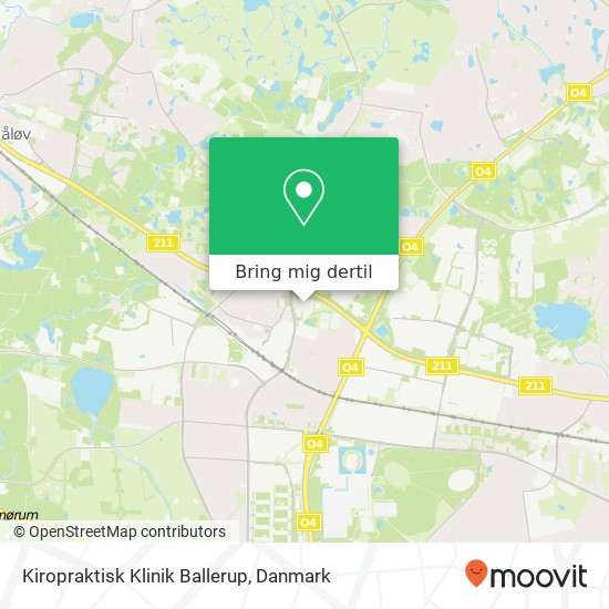 Kiropraktisk Klinik Ballerup kort