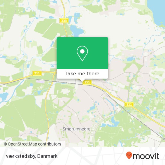 værkstedsby kort