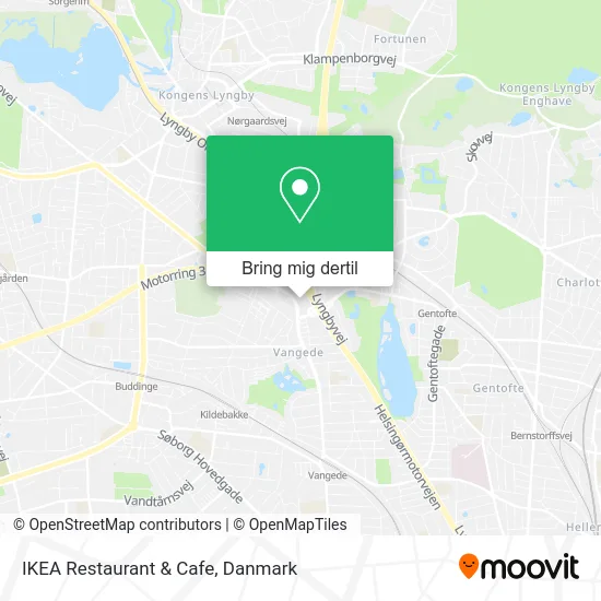 IKEA Restaurant & Cafe kort