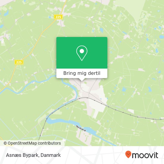 Asnæs Bypark kort