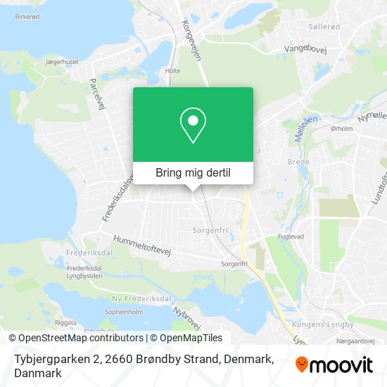 Tybjergparken 2, 2660 Brøndby Strand, Denmark kort