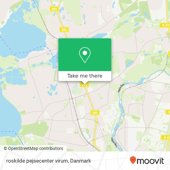 roskilde pejsecenter virum kort