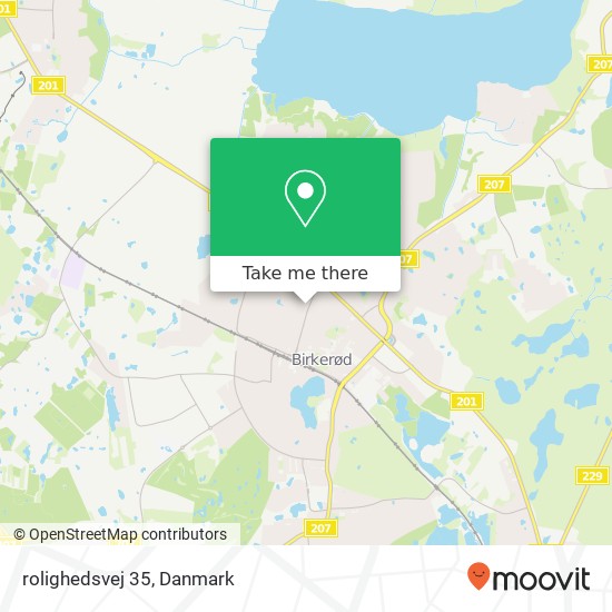 rolighedsvej 35 kort