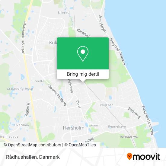 Rådhushallen kort