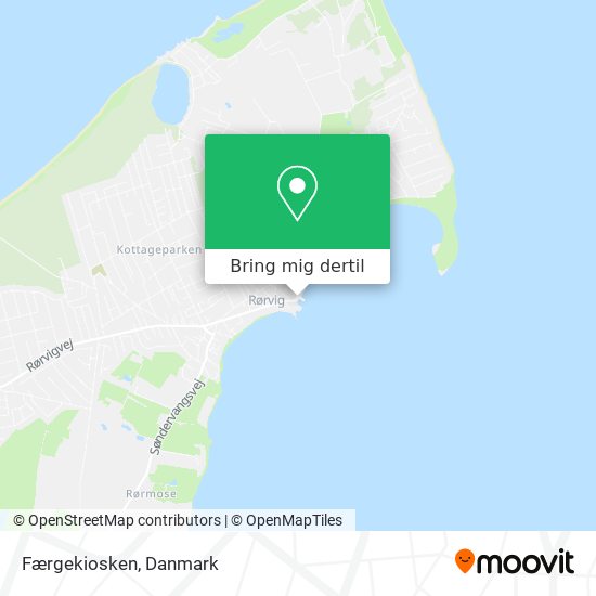 Færgekiosken kort