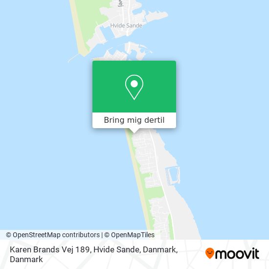 Karen Brands Vej 189, Hvide Sande, Danmark kort