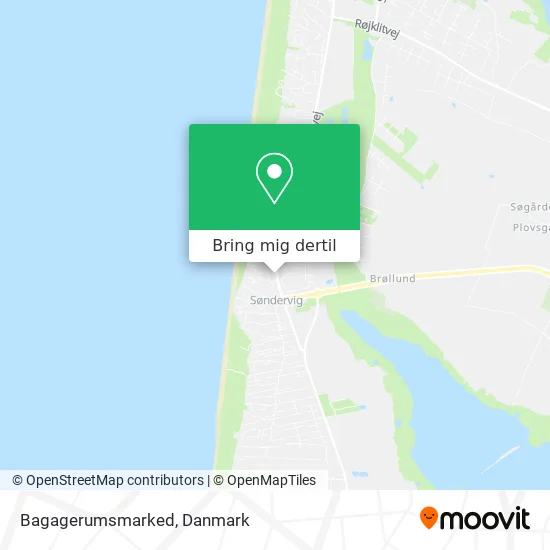 Bagagerumsmarked kort