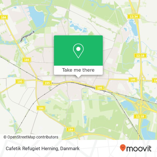 Cafetik Refugiet Herning kort